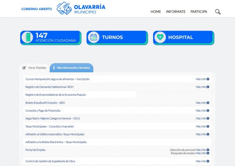 Lanzaron un portal de acceso a trmites y gestiones municipales